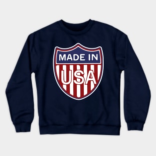 Made in USA Shield Crewneck Sweatshirt